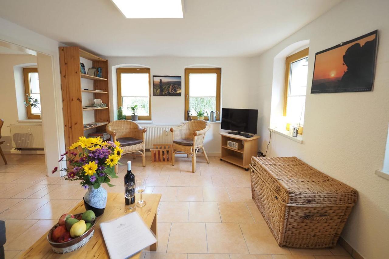Apartament Haus Felsental Rathen Zewnętrze zdjęcie