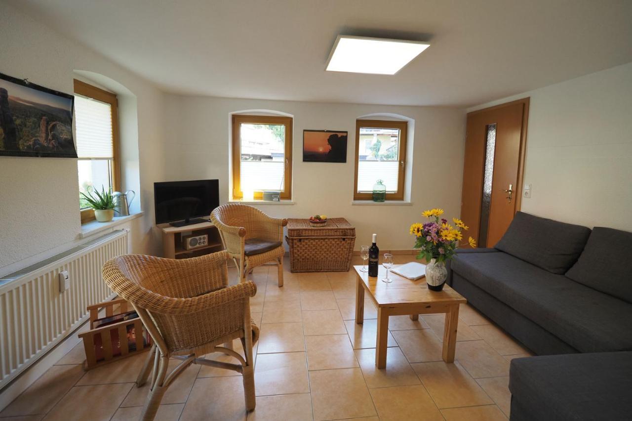 Apartament Haus Felsental Rathen Zewnętrze zdjęcie