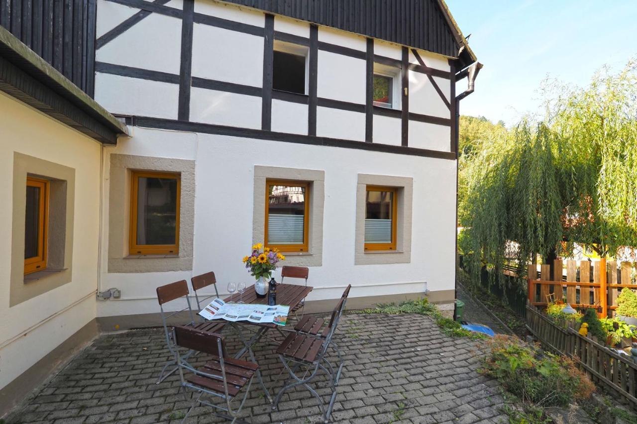 Apartament Haus Felsental Rathen Zewnętrze zdjęcie