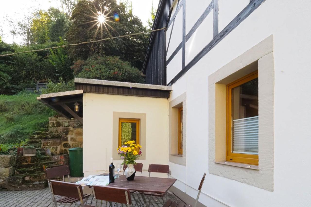 Apartament Haus Felsental Rathen Zewnętrze zdjęcie